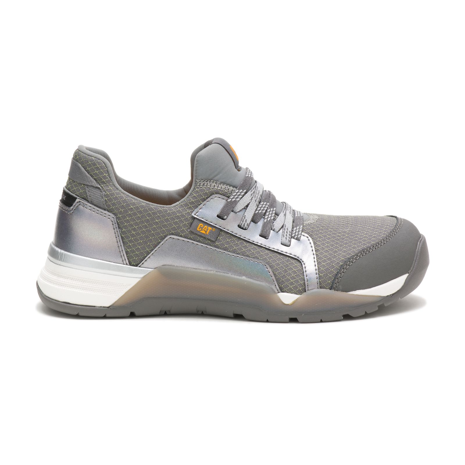 Caterpillar Sprint Textile Alloy Toe Philippines - Womens Trainers - Grey 86241FPSH